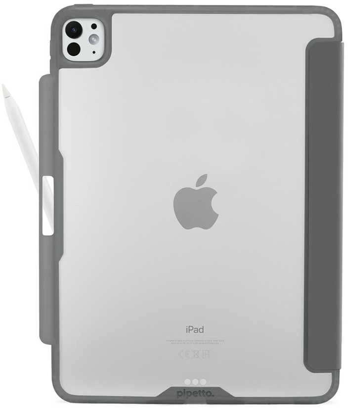 Pipetto Origami No3 Pieštukas Case for iPad Pro 11 - Pilkas