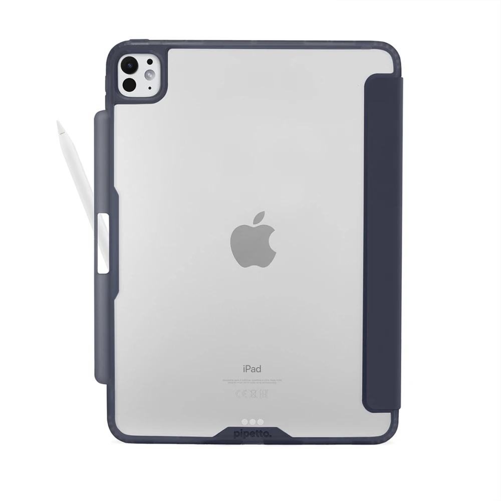Pipetto Origami No3 Pieštukas Case for iPad Pro 11 - Dark mėlynas