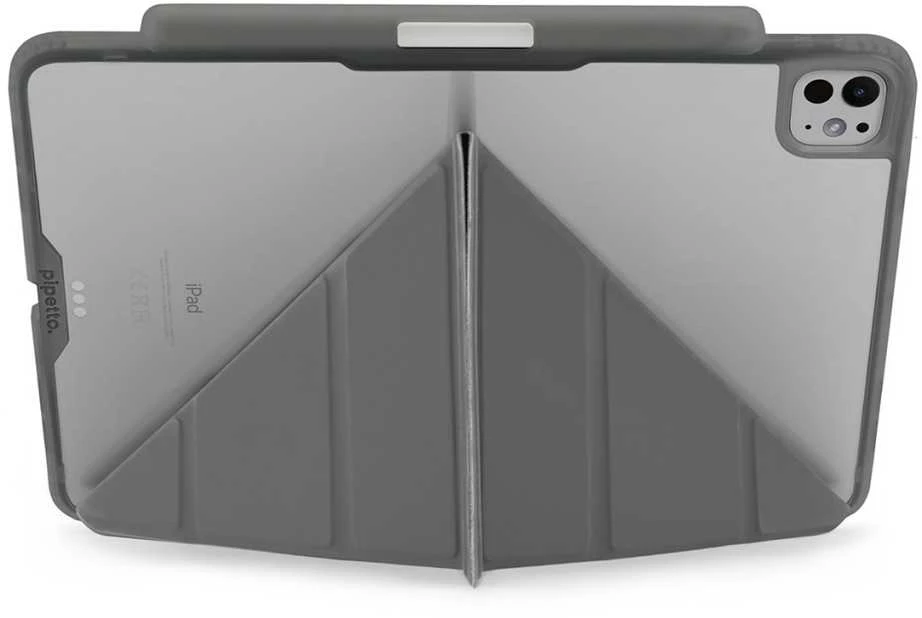 Pipetto Origami No3 Pieštukas Case for iPad Pro 11 - Pilkas