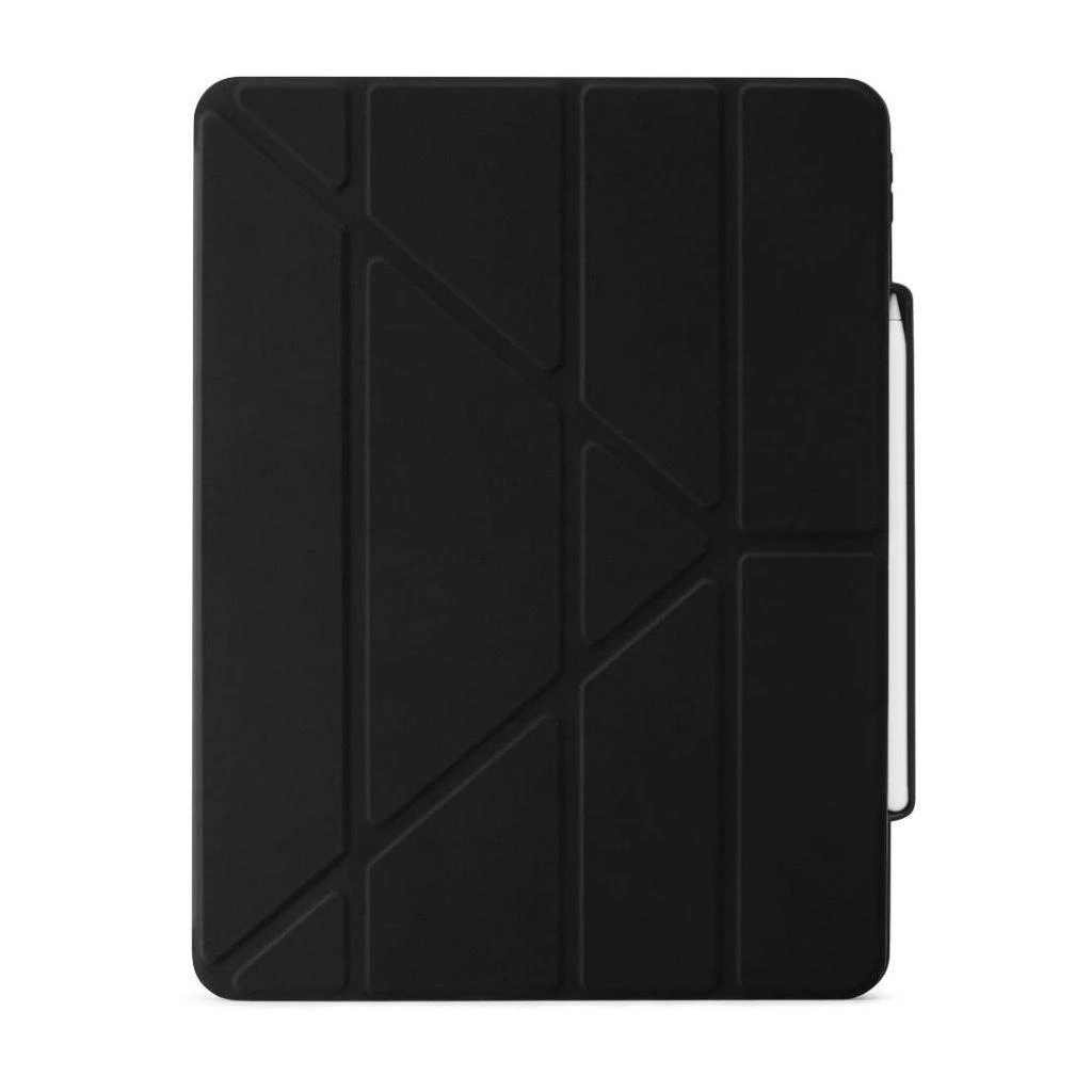 Pipetto Pipetto Origami No3 pieštuko dėklas – apsauginis dangtelis su Apple Pieštukas for Pro 12,9 "3/4 / 5G (juodas) laikikliu