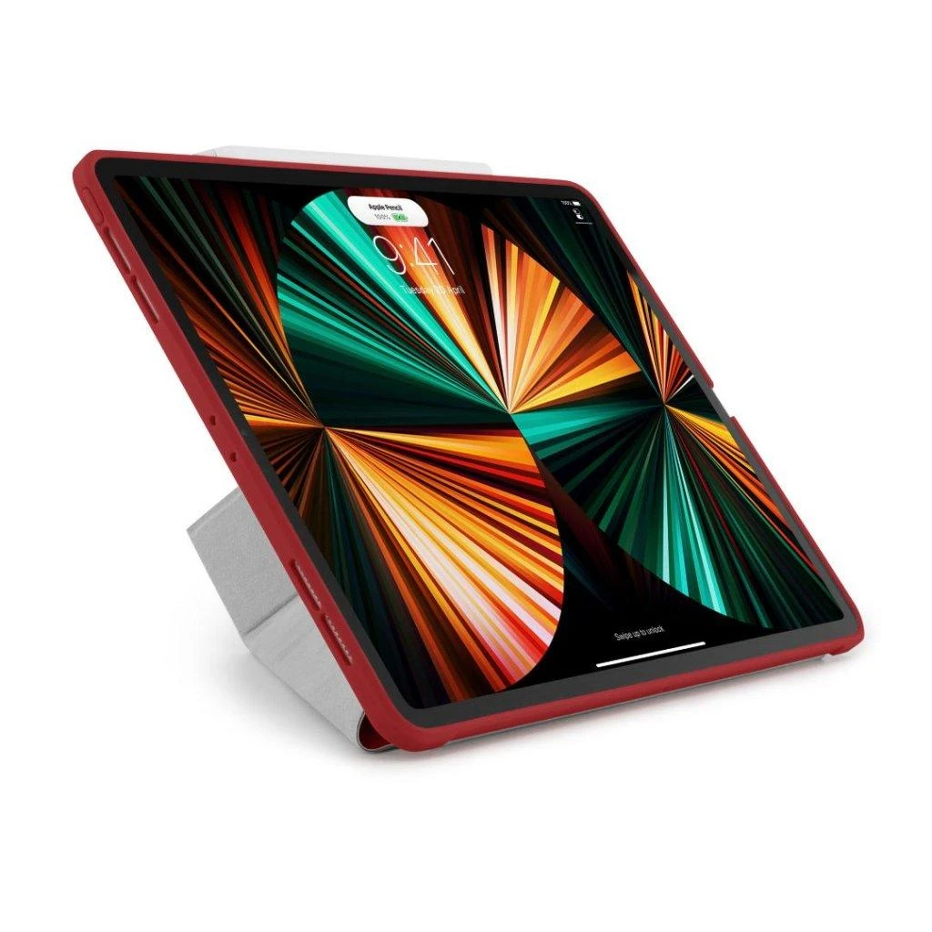 Pipetto Pipetto Origami No1 originalus TPU planšetinio kompiuterio dėklas – apsauginis dangtelis, skirtas iPad Pro 12,9 colio 3/4 / 5G (juodas)