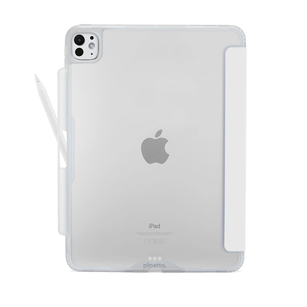Pipetto Origami No3 Pieštukas Case for iPad Pro 13 - Baltas