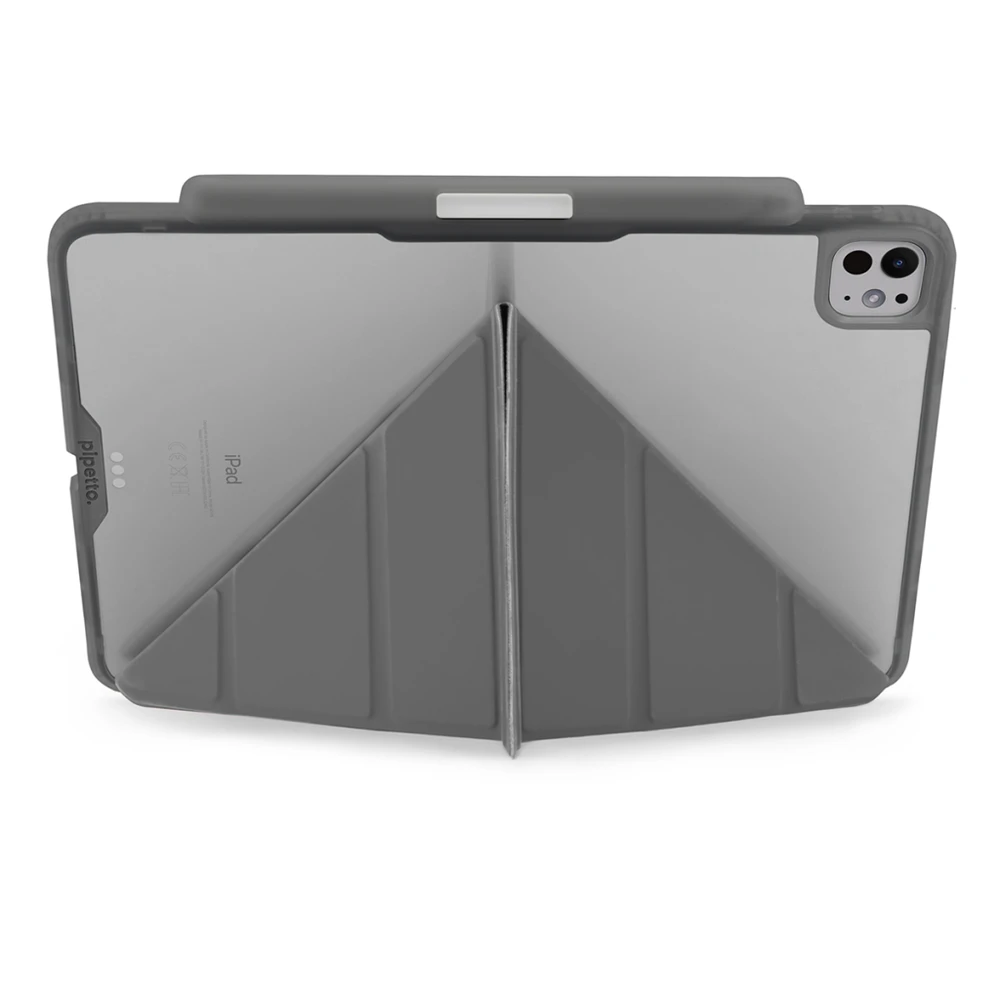 Pipetto Origami No3 Pieštukas Case for iPad Pro 13 - Pilkas