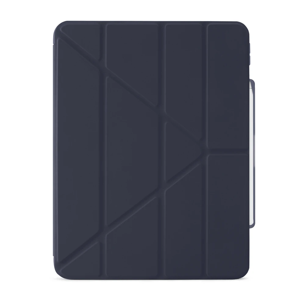 Pipetto Origami No3 Pieštukas Case for iPad Pro 13 - Dark mėlynas