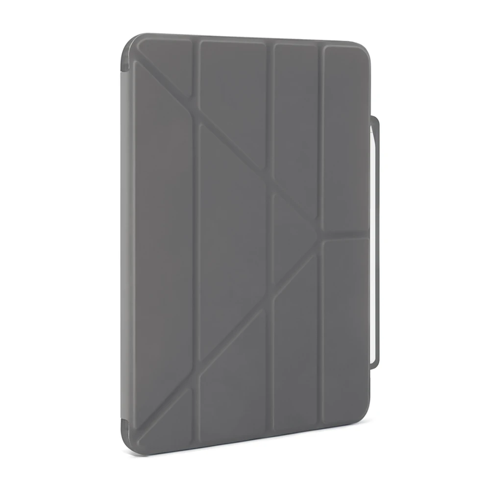 Pipetto Origami No3 Pieštukas Case for iPad Pro 13 - Pilkas