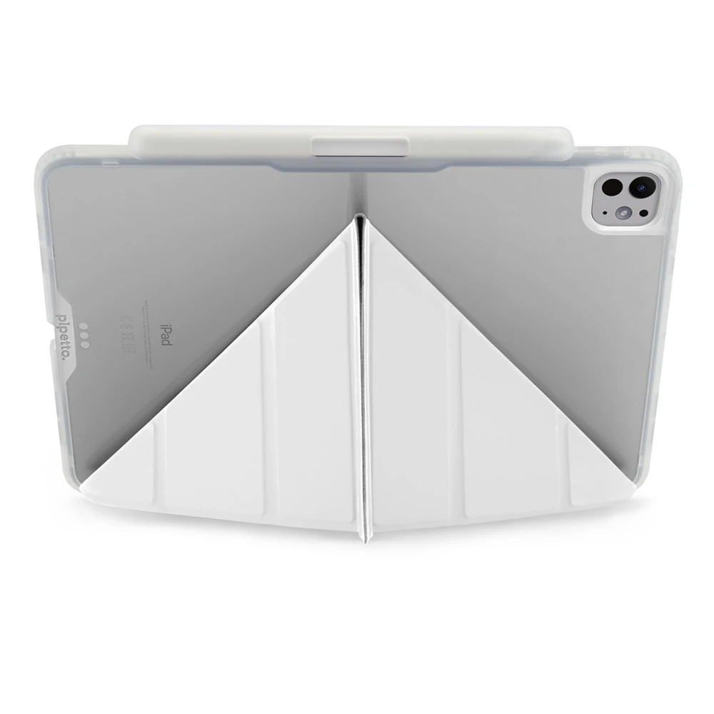 Pipetto Origami No3 Pieštukas Case for iPad Pro 13 - Baltas