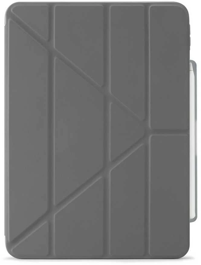 Pipetto Origami No3 Pieštukas Case for iPad Pro 13 - Pilkas