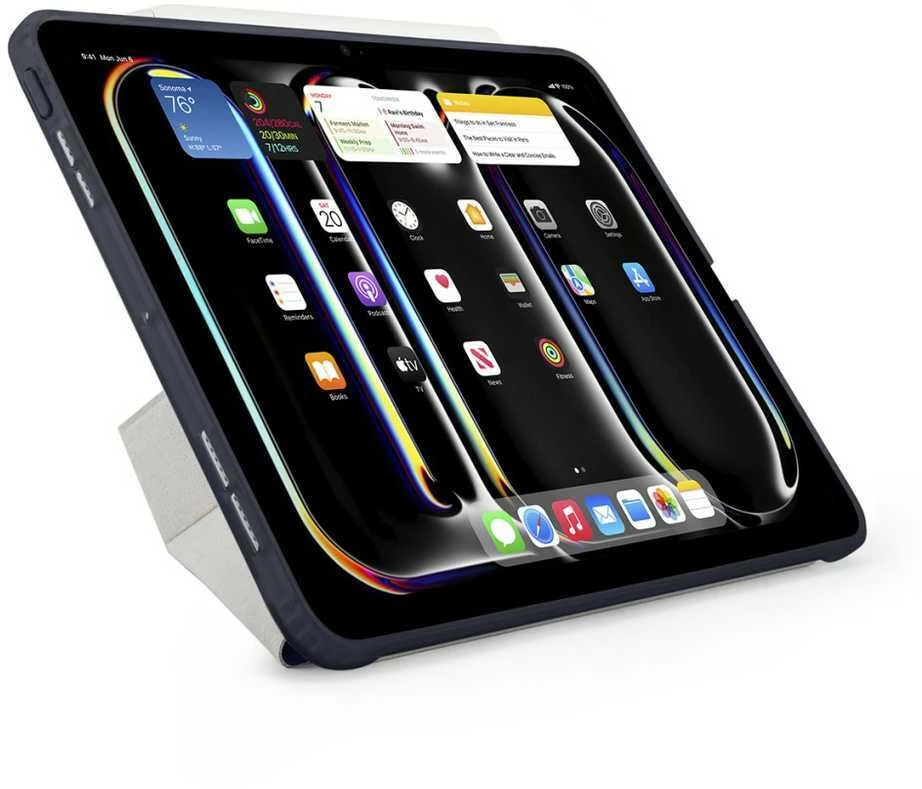 Pipetto iPad Pro 13 (2024) Origami No1 Original Case - Dark mėlynas