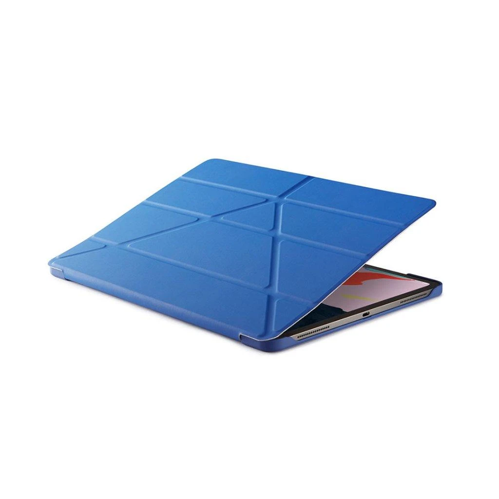Pipetto iPad Pro 2018 11 colių origami dėklas – rožinis auksinis / skaidrus