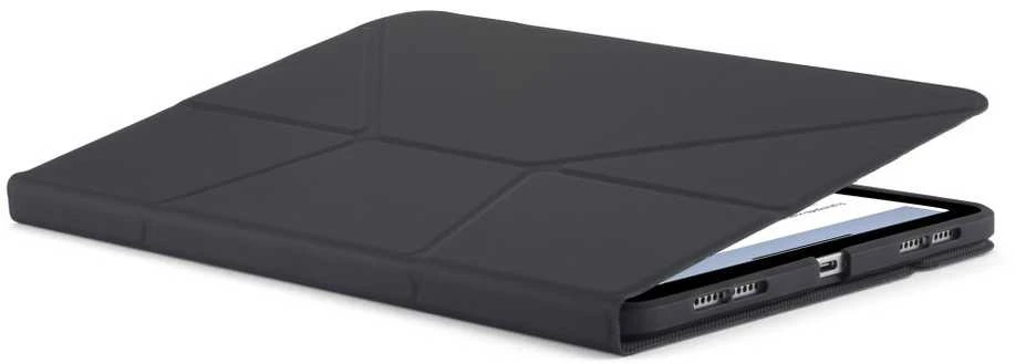 Pipetto iPad Air 13 (2024) Origami No6 Stand Case - Juodas