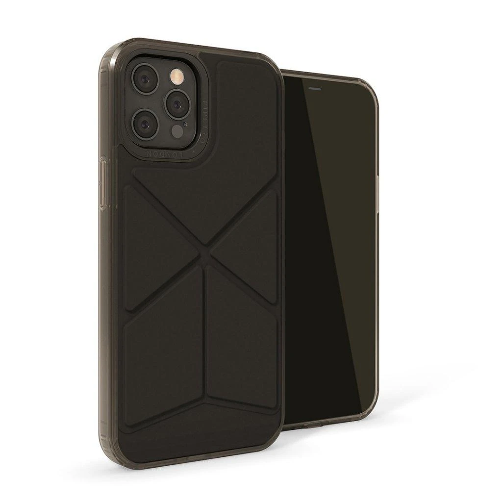 Pipetto Origami Snap Case for iPhone 12 Pro Max - Dark mėlynas
