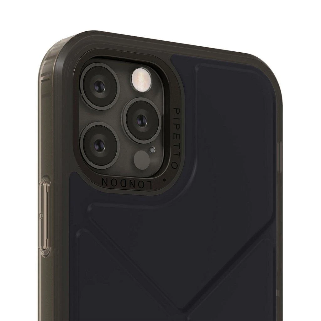 „Pipetto Origami Snap“ dėklas, skirtas „iPhone 12 Pro Max“ – dulkėtos rožinės spalvos
