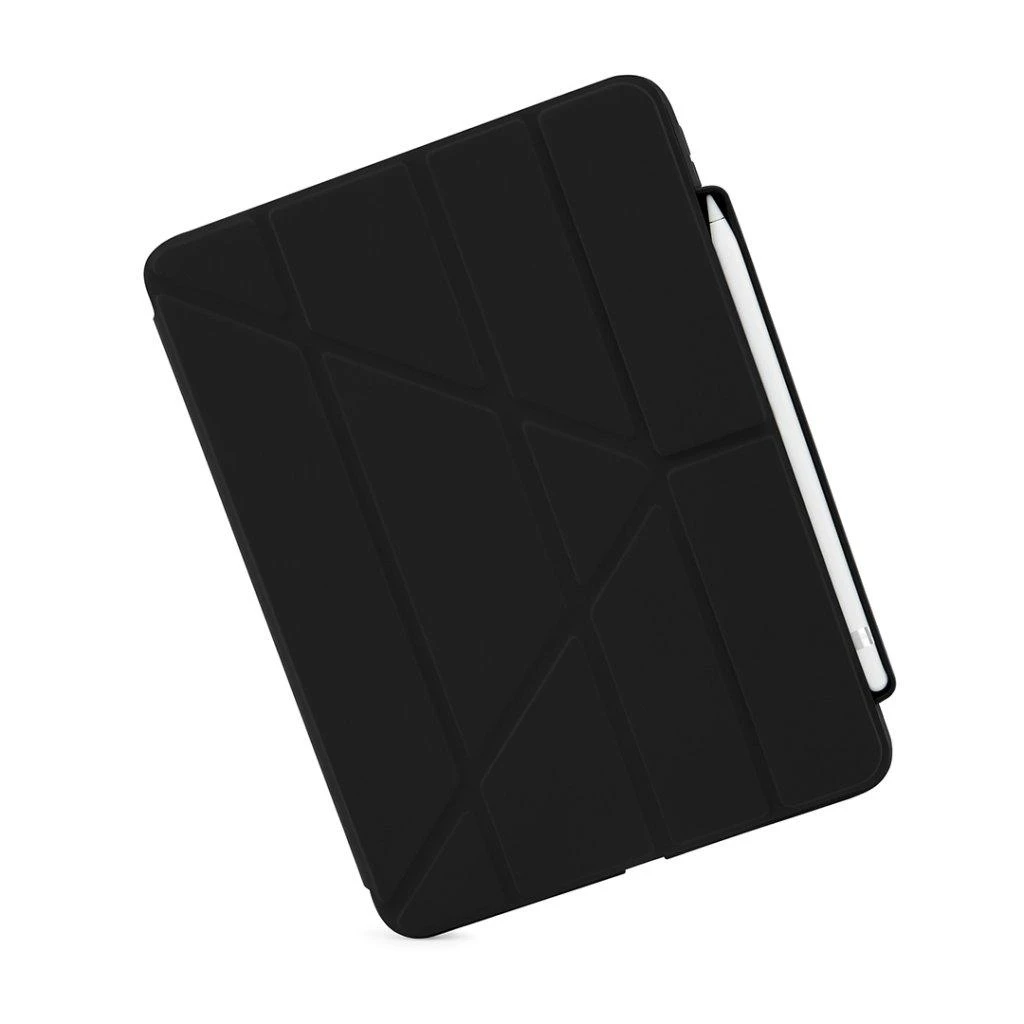 Pipetto Origami No3 Pieštukas dėklas, juodos spalvos – iPad 10.9 (2022)