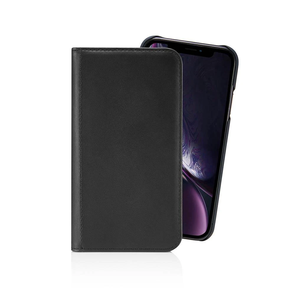 Pipetto Magnetic Folio iPhone XR 2-in-1 Magnetic Odinis dėklas - Rožinė Rožinė