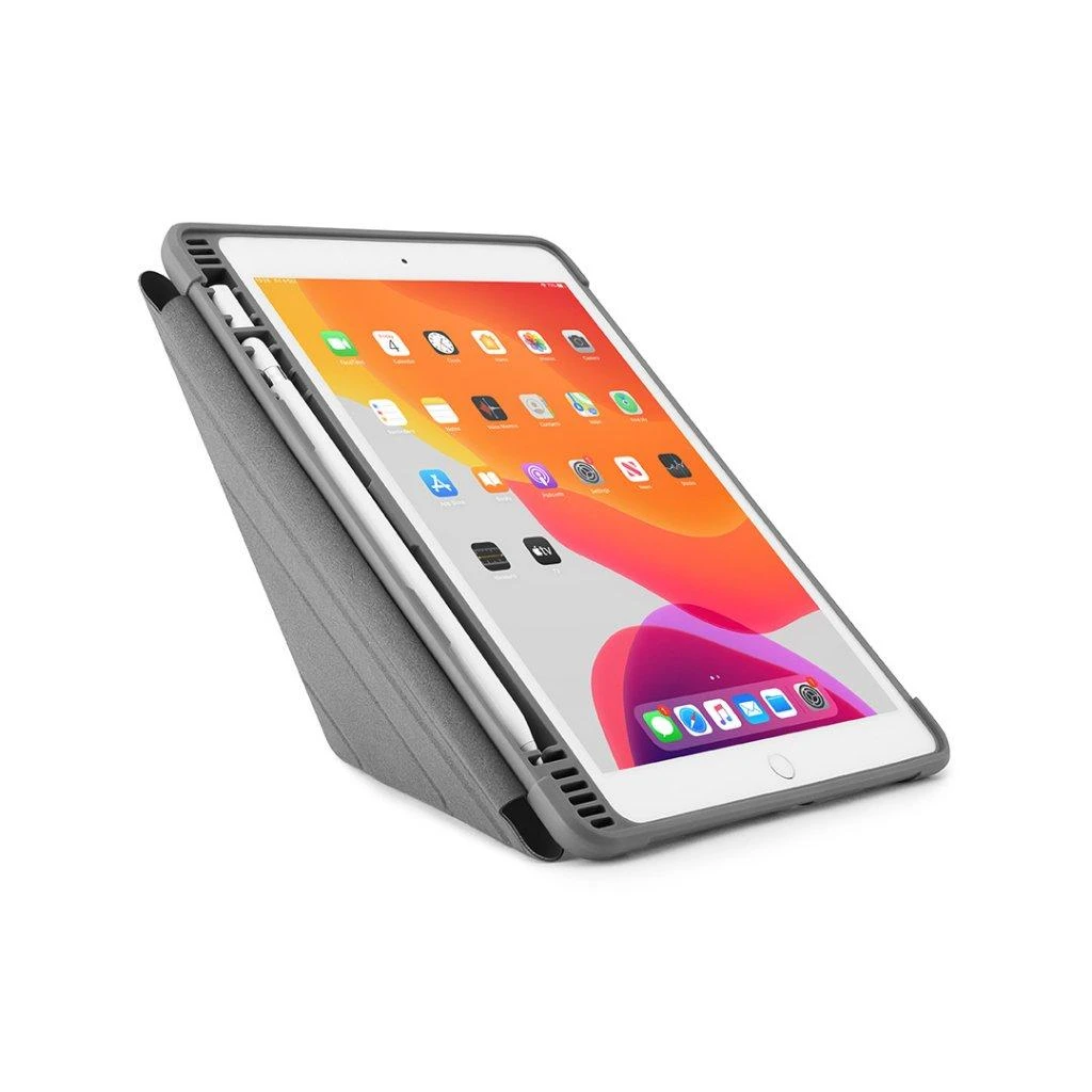 Pipetto iPad 10.2" 2019 Origami Pieštukas Shield - Juodas