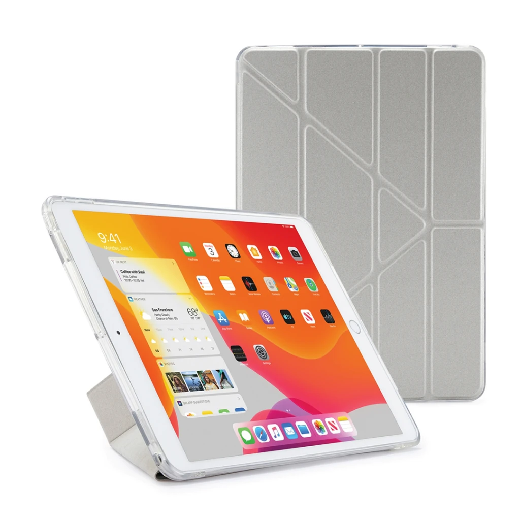 Pipetto Origami No1 Original dėklas, rose auksinis – Apple iPad 10.2 (2021/2020/2019)