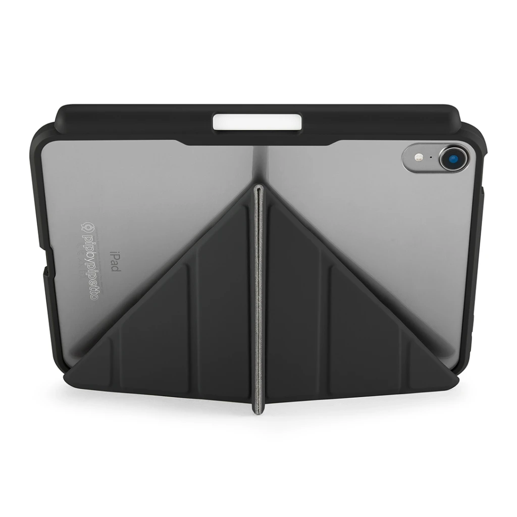 Pipetto planšetinio kompiuterio dėklas Pipetto Origami Pieštukas Case iPad Mini 6 - juodas