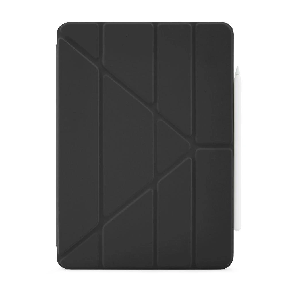 Pipetto Origami No4 Folio Case for iPad Pro 12.9" (2021) - Juodas