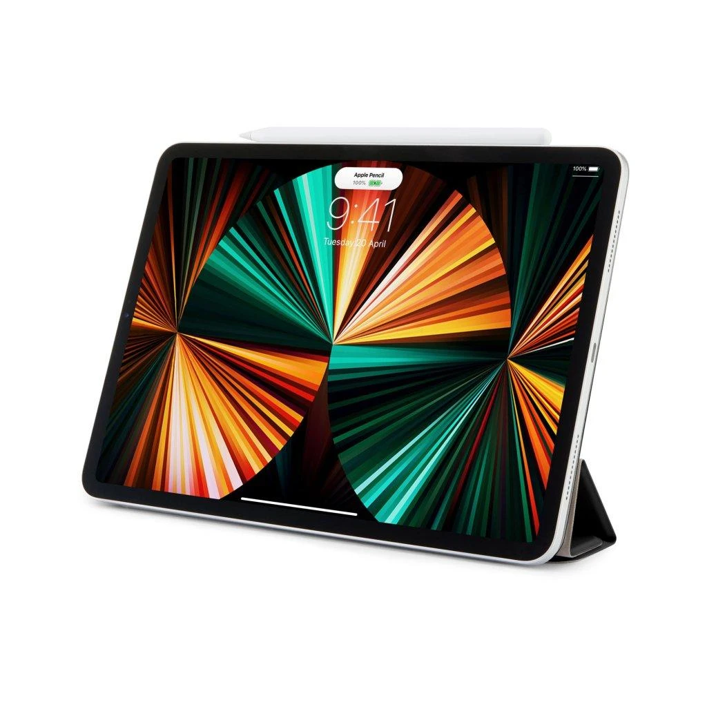 Pipetto Origami No4 Folio Case for iPad Pro 12.9" (2021) - Juodas