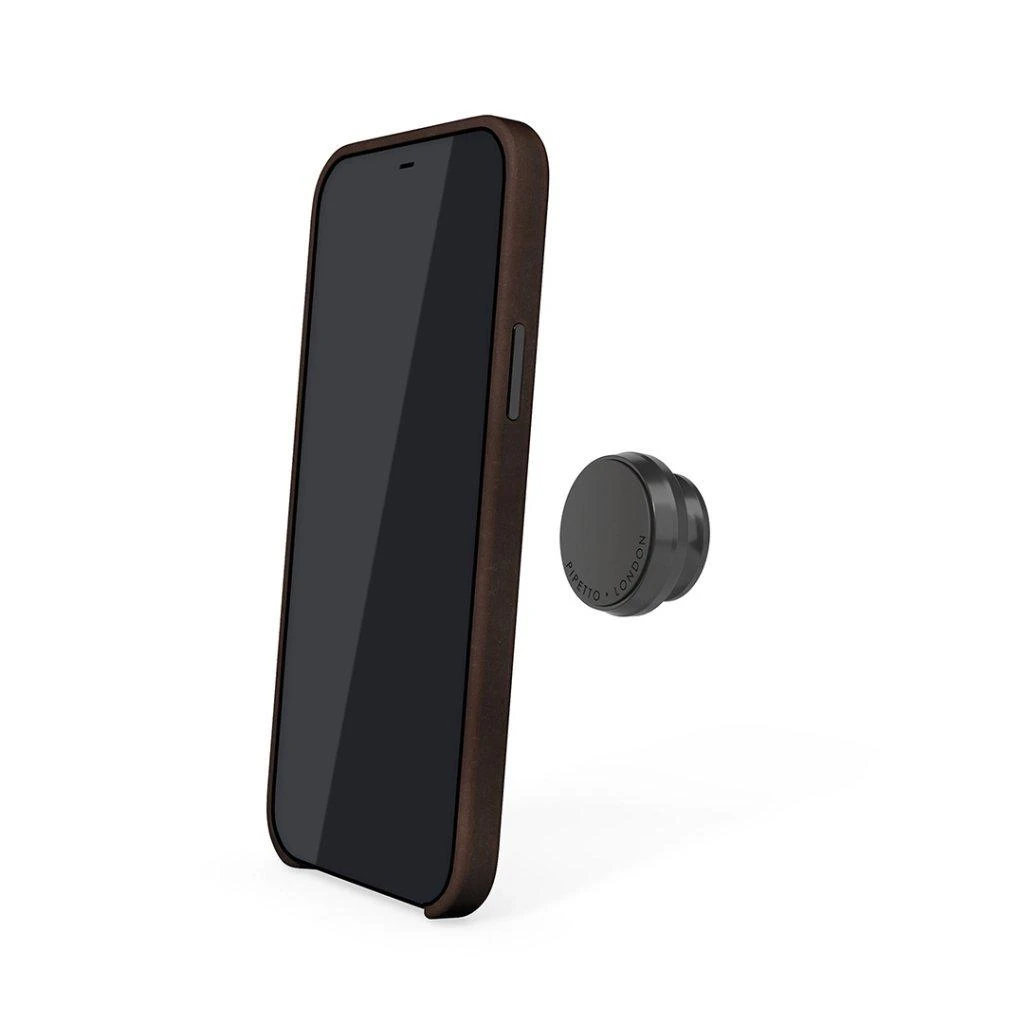 Pipetto magnetinis Odinis dėklas iPhone 12/12 Pro su magnetiniu laikikliu ir aukščiausios kokybės dizainu - dulkėtos rožinės spalvos