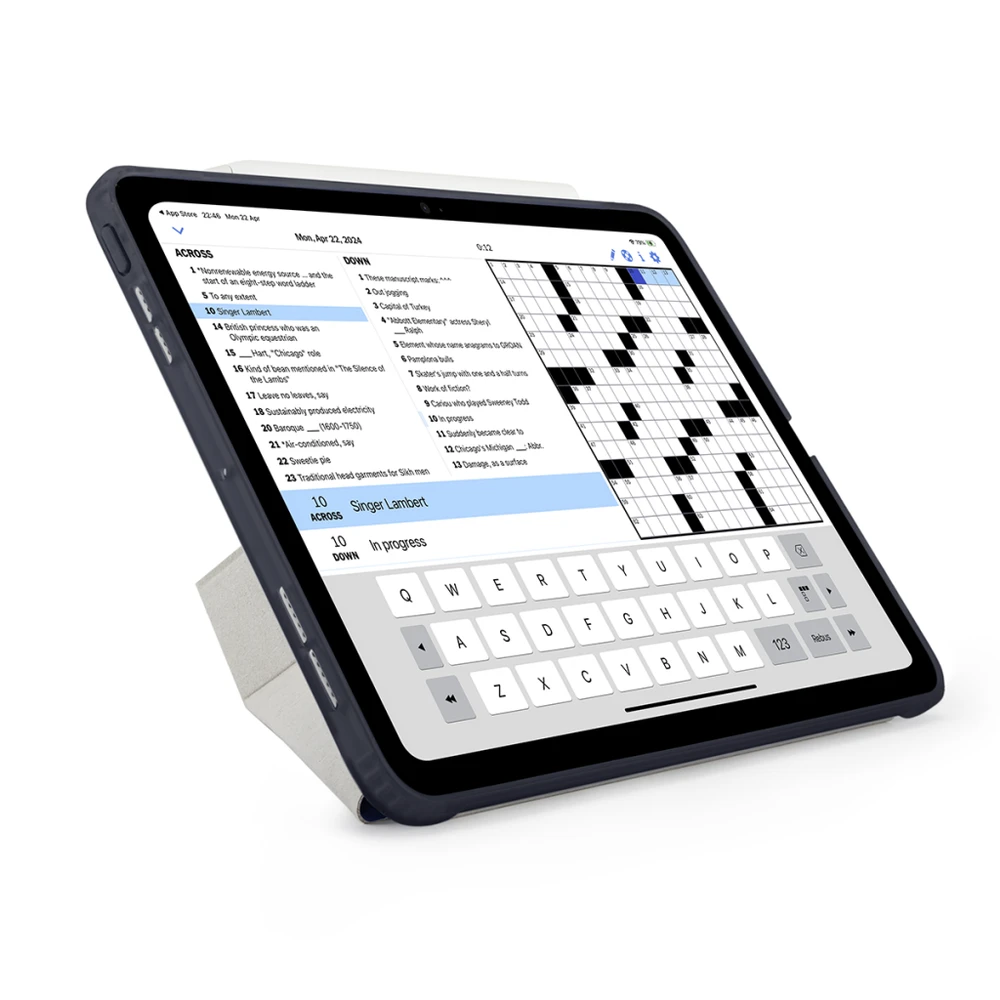 Pipetto iPad Pro 13 (2024) Origami No1 Original Case - Dark mėlynas