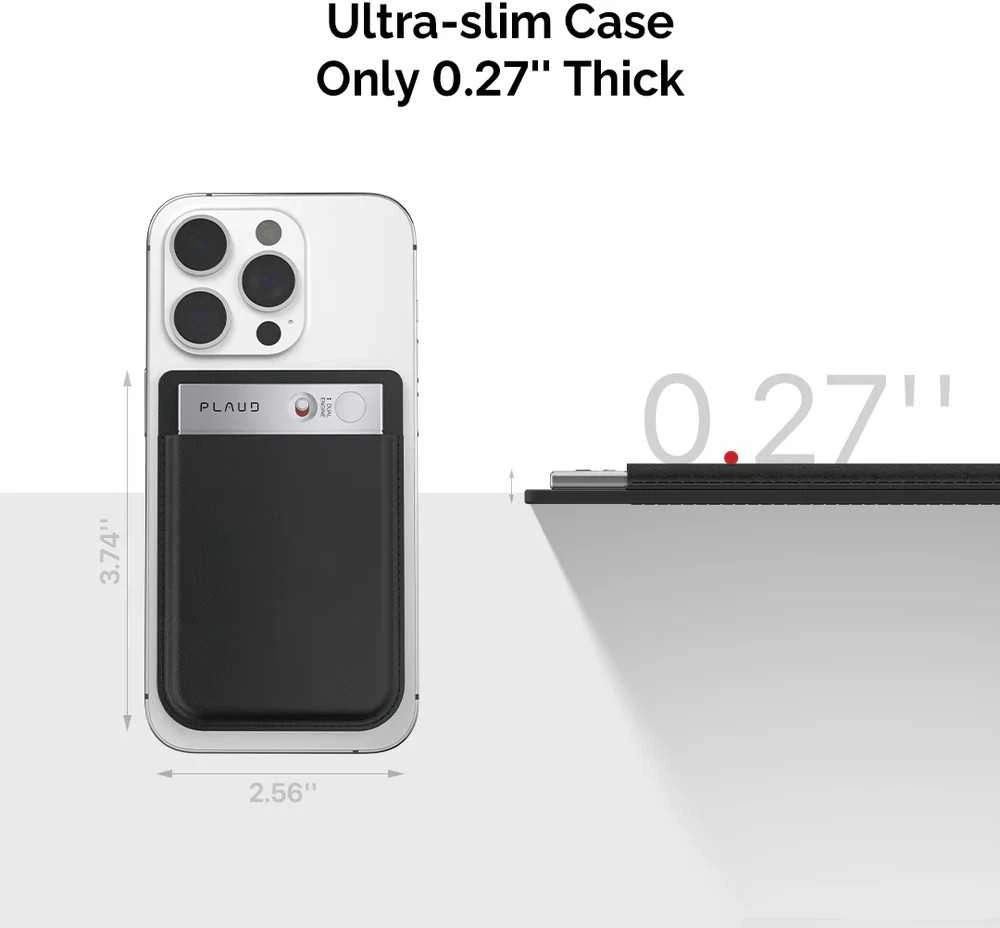 Diktofonas PLAUD NOTE Pro dėklas – dėklas, skirtas Note Pro, juodas