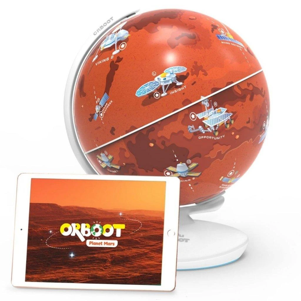 Play Shifu interaktyvus mokomasis gaublys - Orboot Mars aprašymas - Prekės nuotrauka