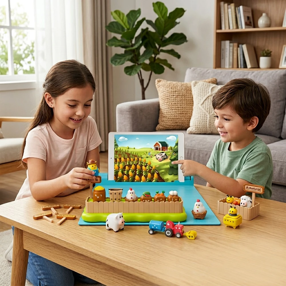 Play Shifu Plugo: Farm Interaktyvus edukacinis žaidimas su fermos gyvūnais