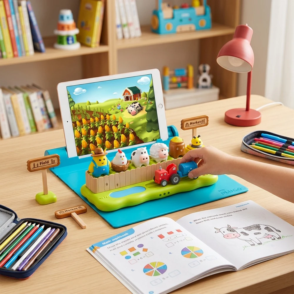 Play Shifu Plugo: Farm Interaktyvus edukacinis žaidimas su fermos gyvūnais