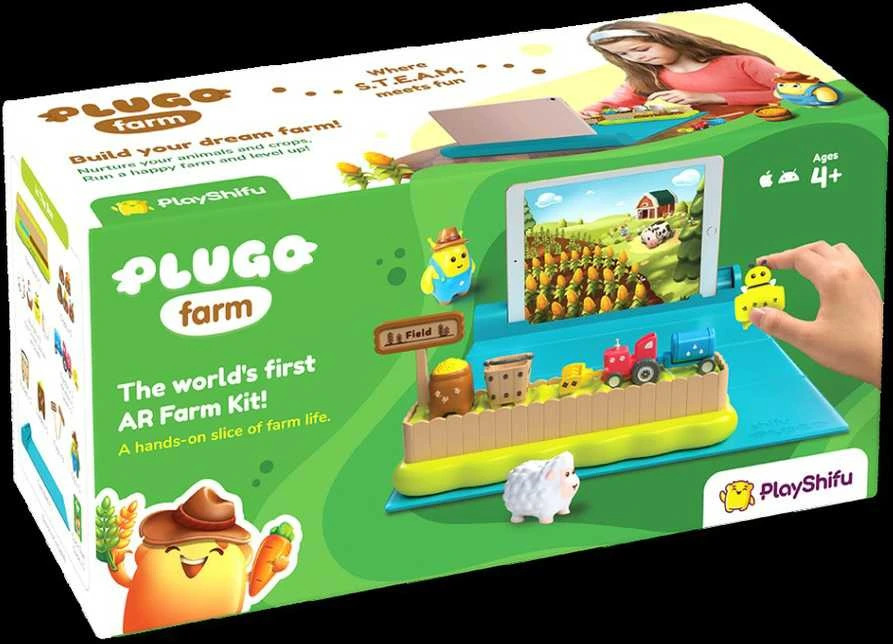 Play Shifu Plugo: Farm Interaktyvus edukacinis žaidimas su fermos gyvūnais