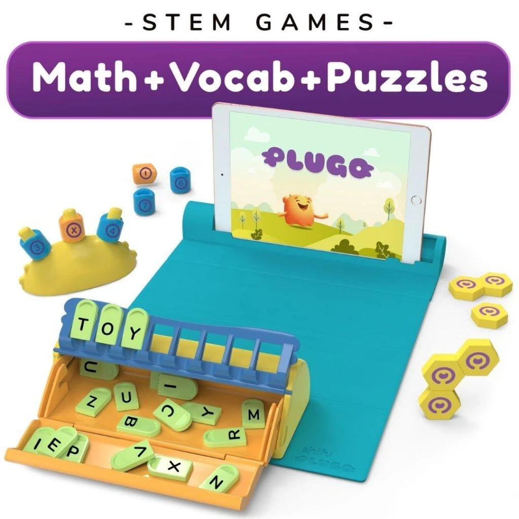 Play Shifu Plugo STEM Wiz Interaktyvus rinkinys skirtas mokytis matematikos ir rašybos