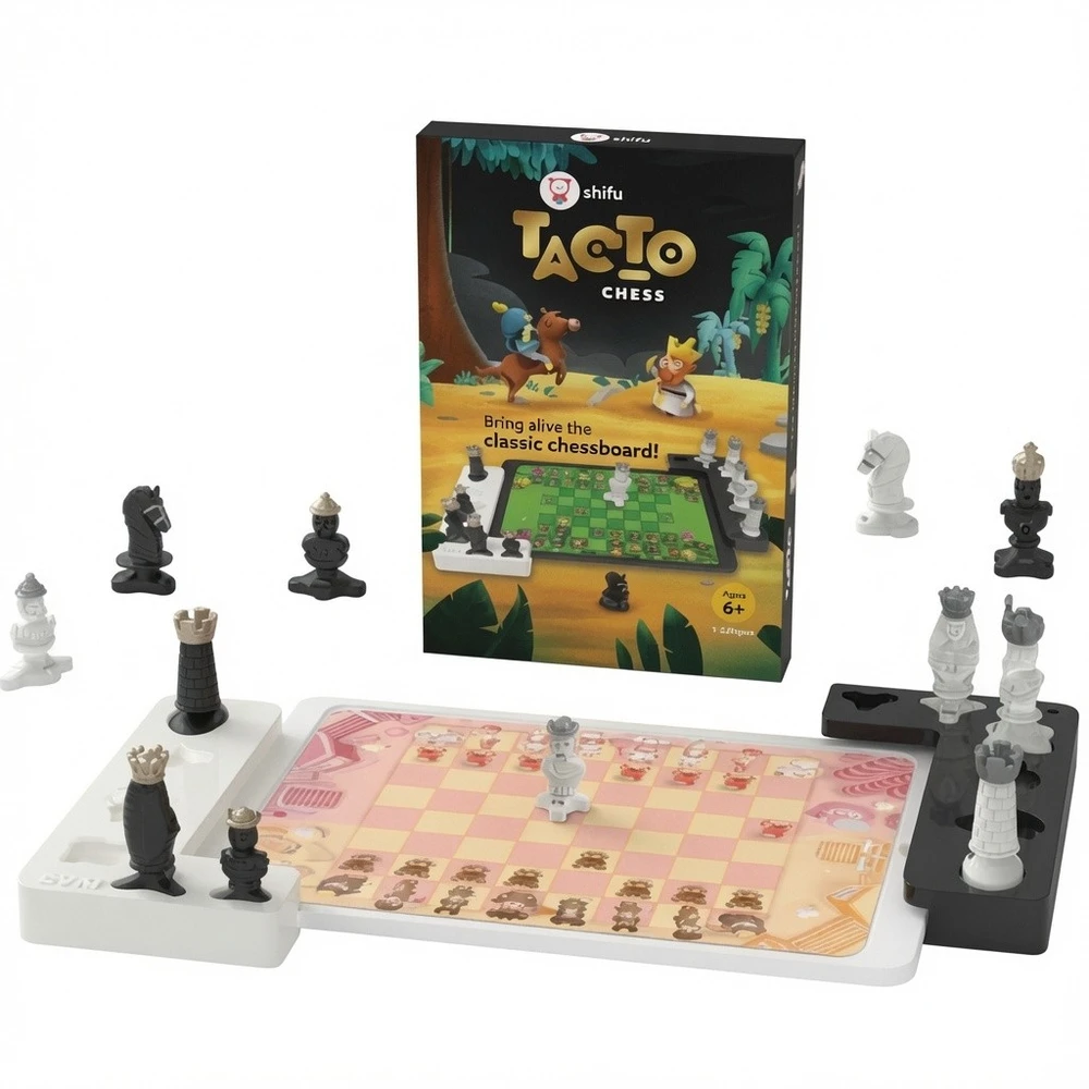 Shifu Tacto Chess - loginis žaidimas planšetiniam kompiuteriui