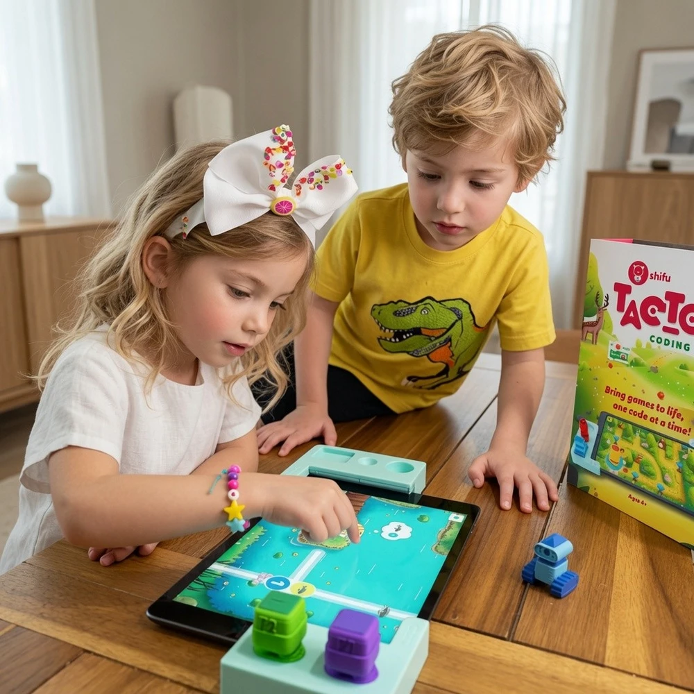 Play Shifu Tacto Coding - loginis kodavimo žaidimas planšetiniam kompiuteriui