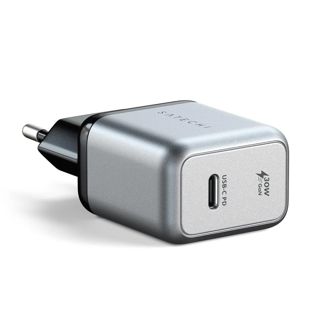 SATECHI 30W USB-C GaN sieninis įkroviklis – EU