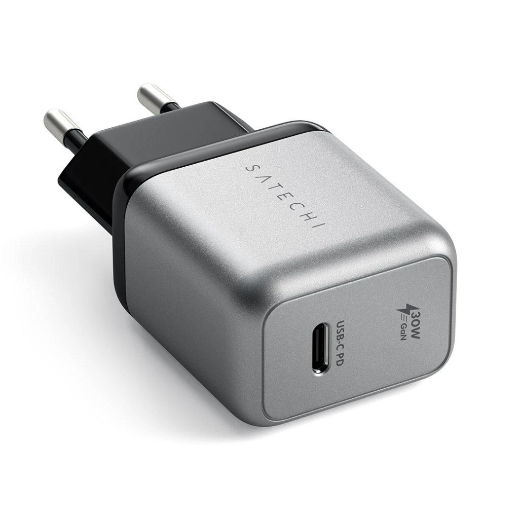 SATECHI 30W USB-C GaN sieninis įkroviklis – EU