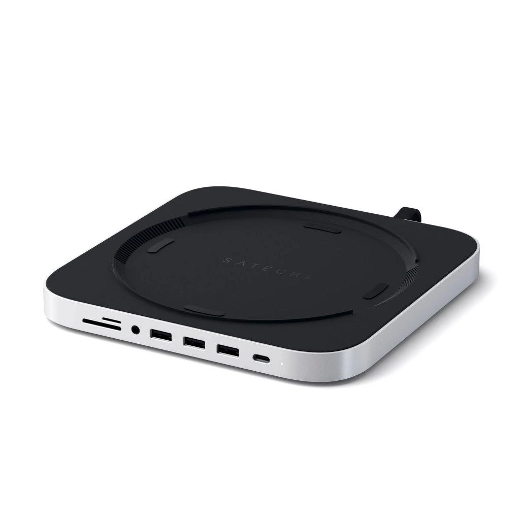 Satechi stovas Mac Mini su prievadais