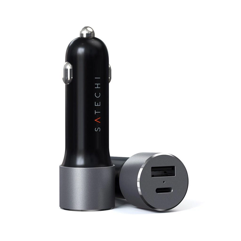 Satechi 72W USB-C 60W PD, USB-A (sidabrinė)