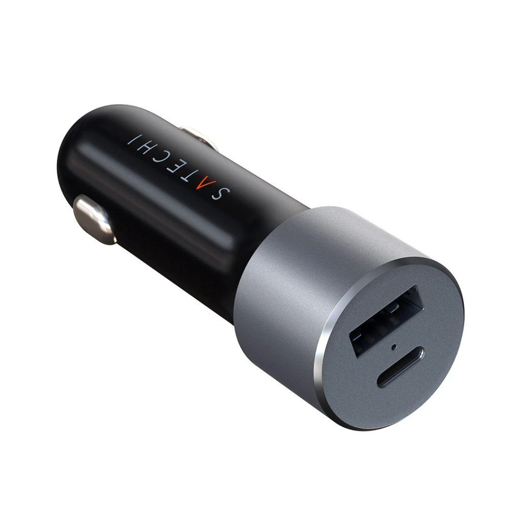 Satechi automobilinis įkroviklis su USB-C ir USB-A jungtimis