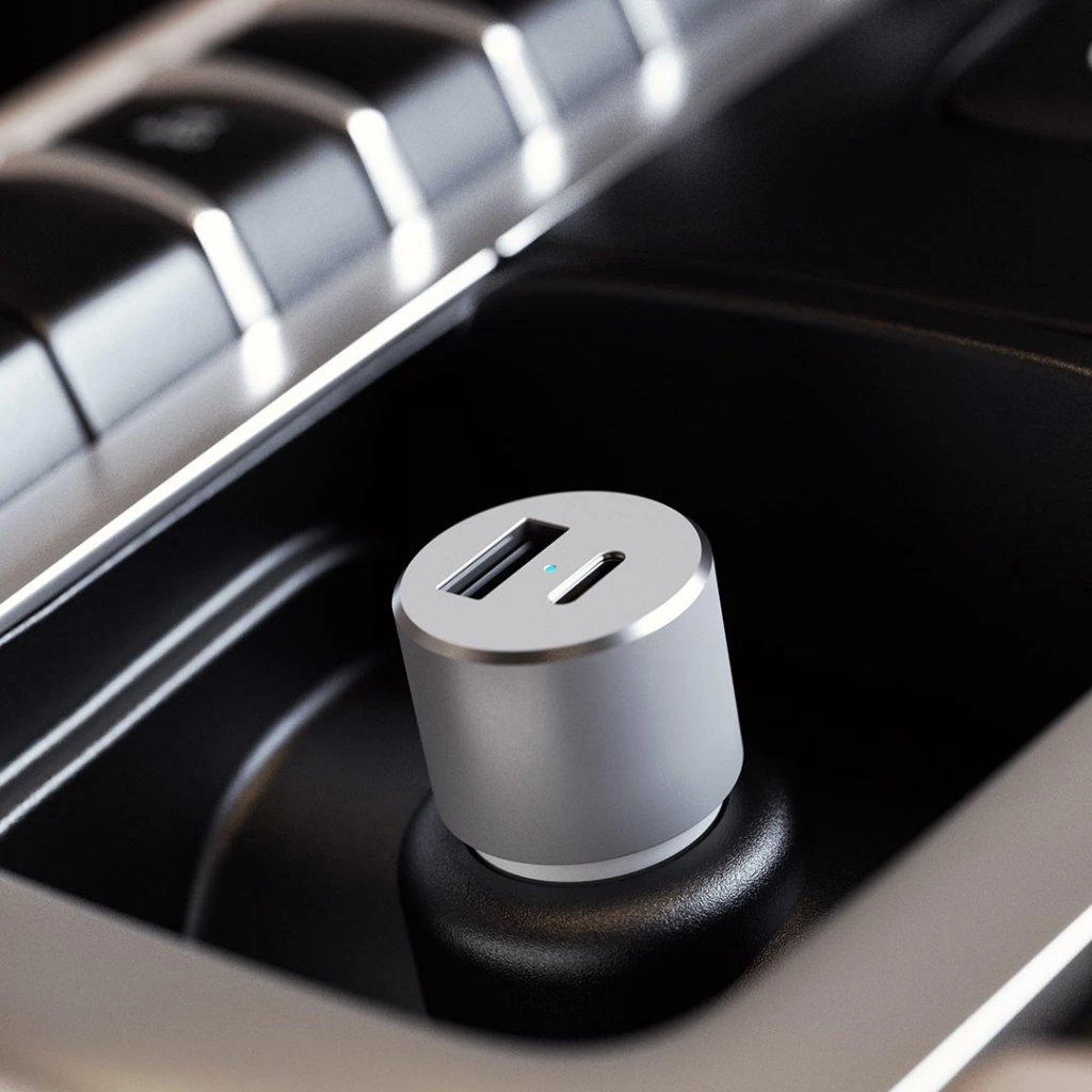 Satechi 72W USB-C 60W PD, USB-A (sidabrinė)