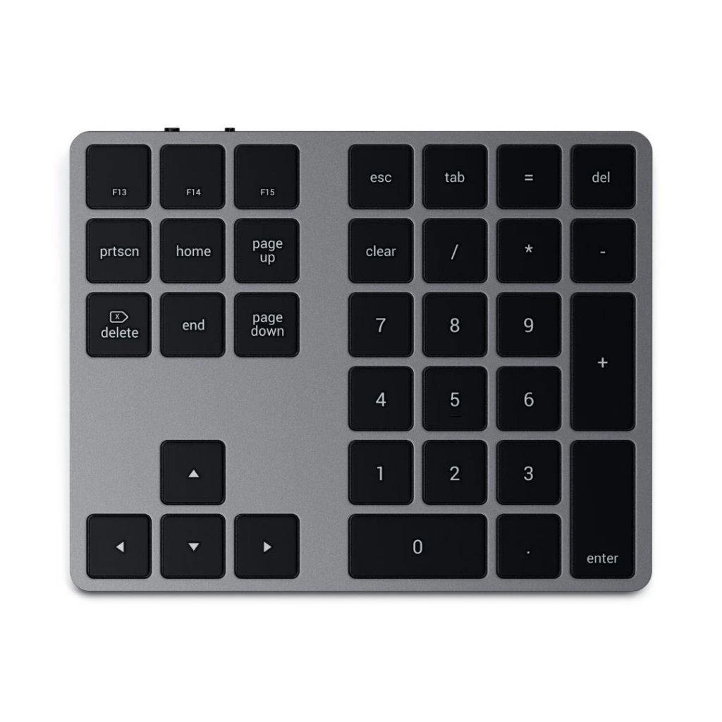 SATECHI Aluminum Extended klaviatūra Sidabrinis