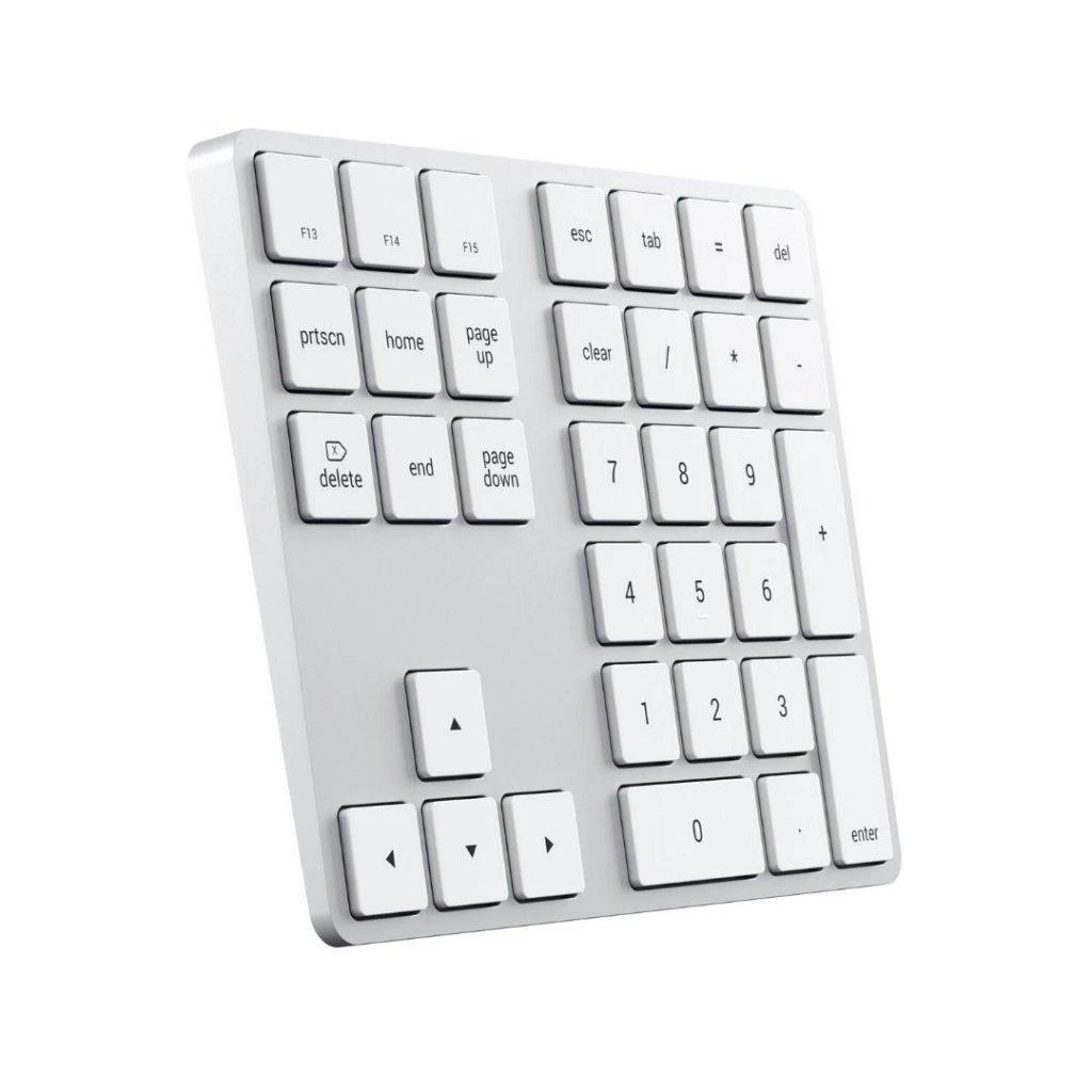 SATECHI Aluminum Extended klaviatūra Sidabrinis