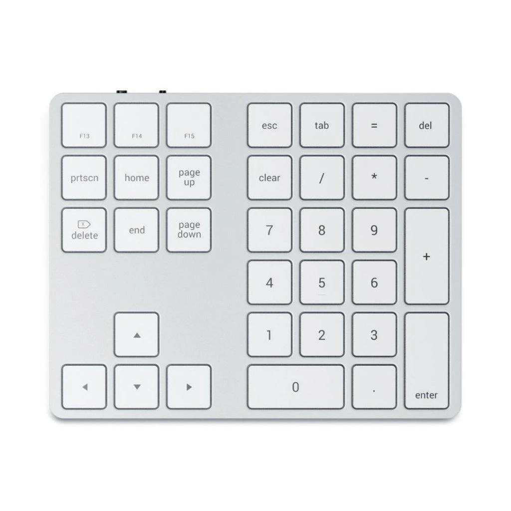 SATECHI Aluminum Extended klaviatūra Sidabrinis