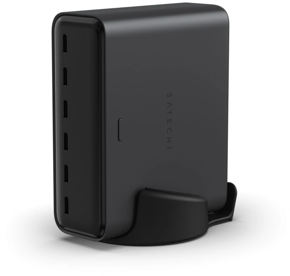 Satechi ChargeView 240W Desktop Charger - Space Juodas