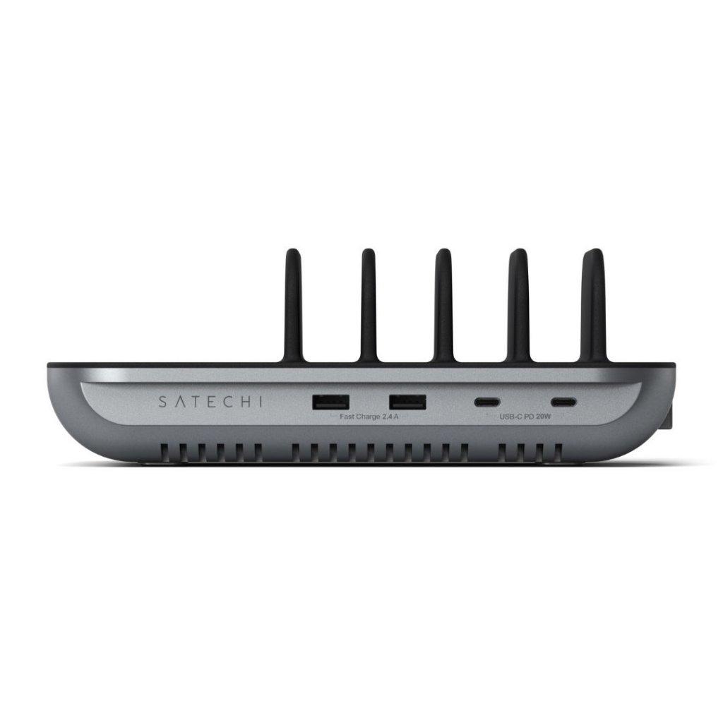 Įkroviklis Satechi Multi- Device 2x USB-A 2x USB-C 3 A (ST- WCS5PM)