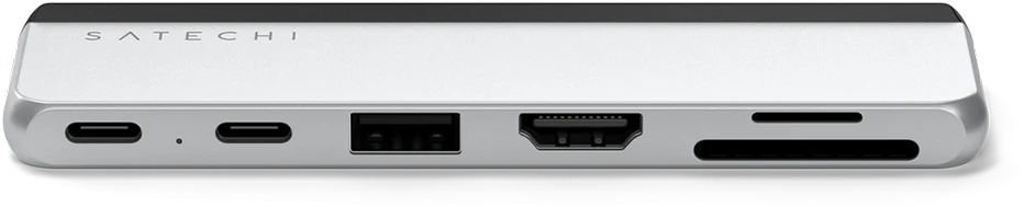 „Satechi Dual USB-C Hub“, skirtas „Surface Pro 9“.