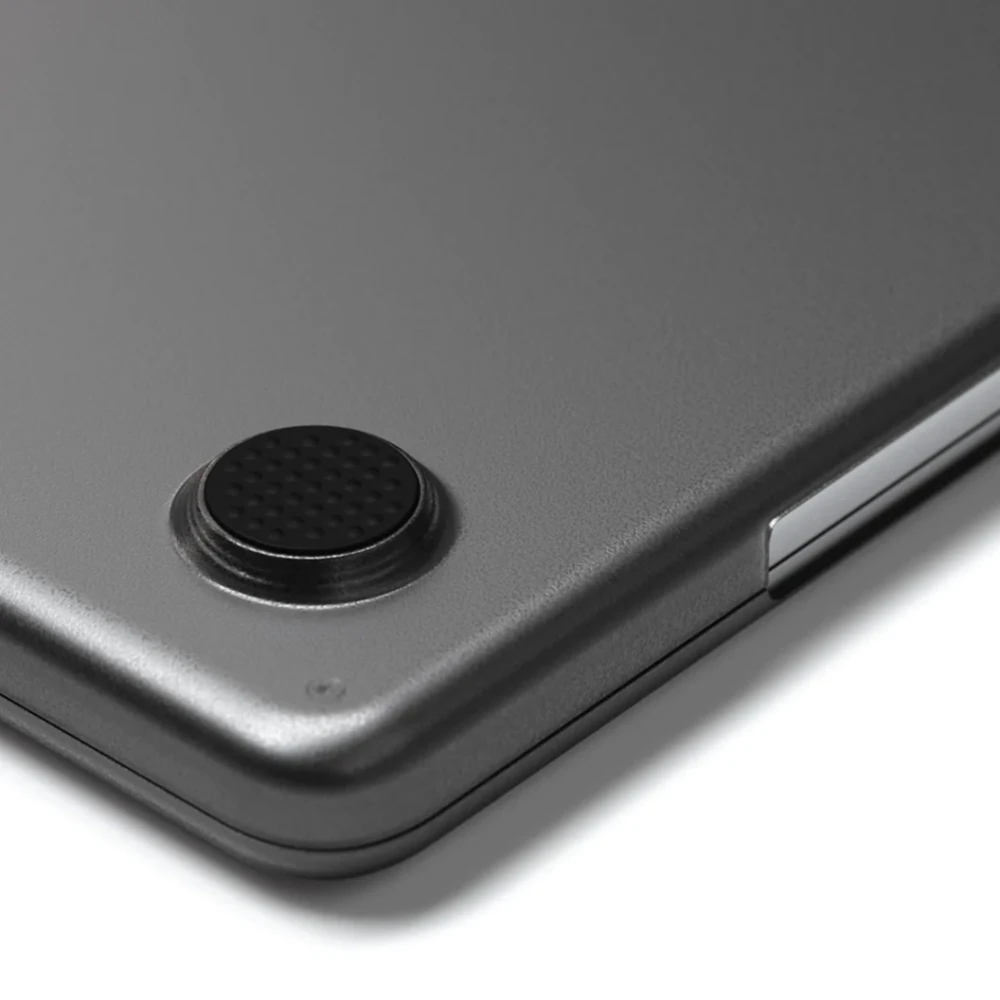 SATECHI Eco Hardshell dėklas, skirtas MacBook Air M2 – tamsus