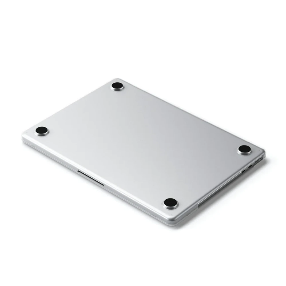 SATECHI Eco Hardshell dėklas, skirtas MacBook Air M2 – skaidrus