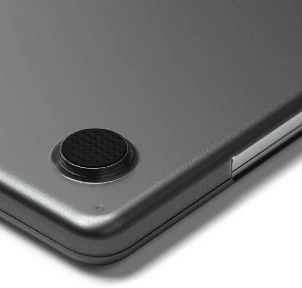 SATECHI Eco Hardshell dėklas, skirtas MacBook Air M2 – tamsus