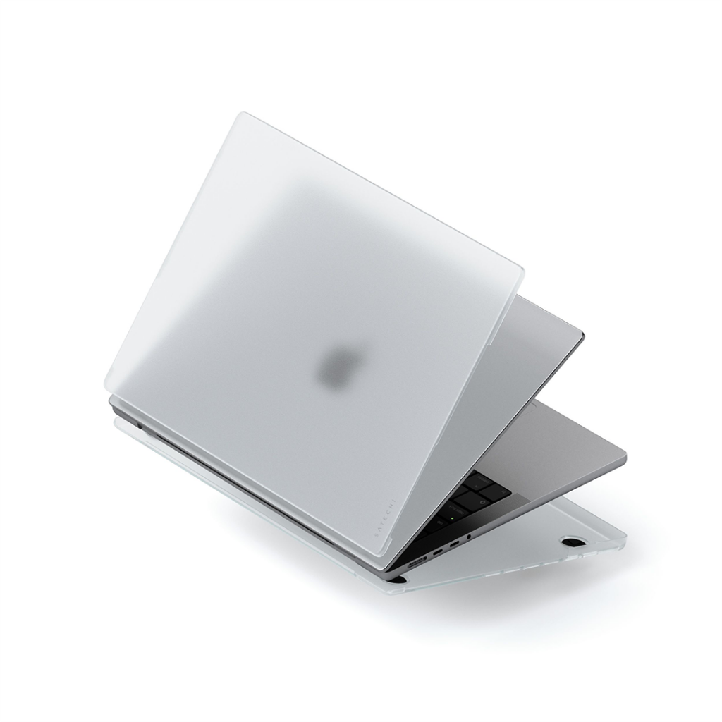 SATECHI Eco Hardshell dėklas, skirtas MacBook Pro 14 – skaidrus