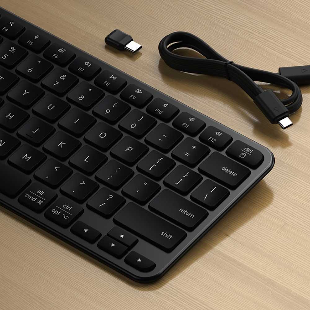 Satechi EX1 Slim Belaidė klaviatūra Nordic išdėstymas - Space Juodas